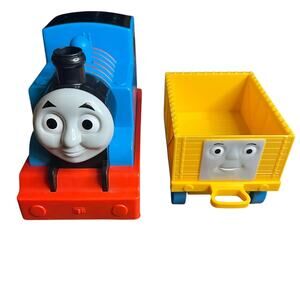 Thomas The Train Plastic Toy Train, 2013 Mattel And‎ Troublesome Truck